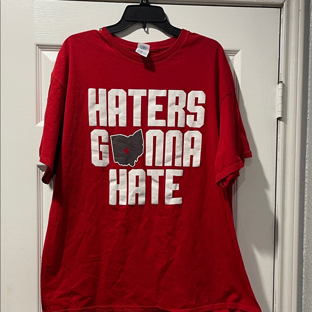 Red Graphic T-Shirt - Ohio Stare